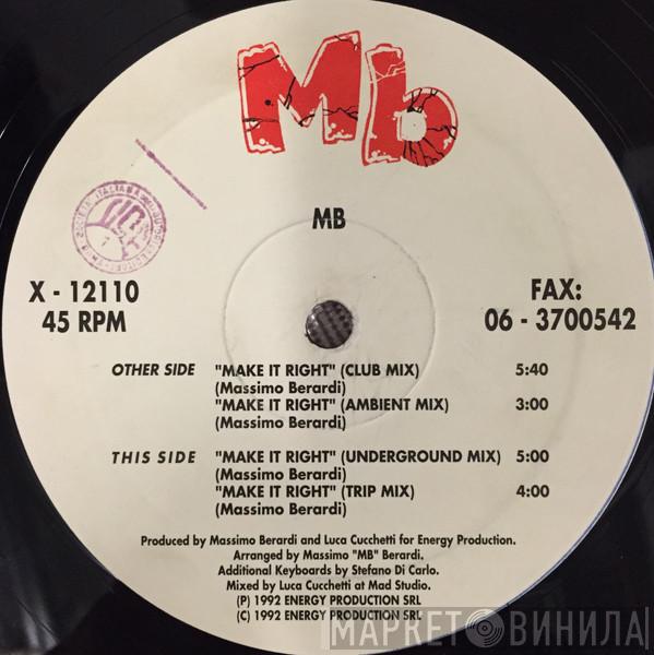 Massimo Berardi - Make It Right