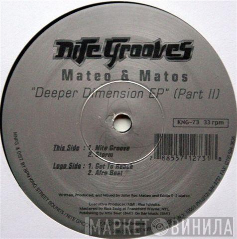 Mateo & Matos - Deeper Dimensions EP (Part II)