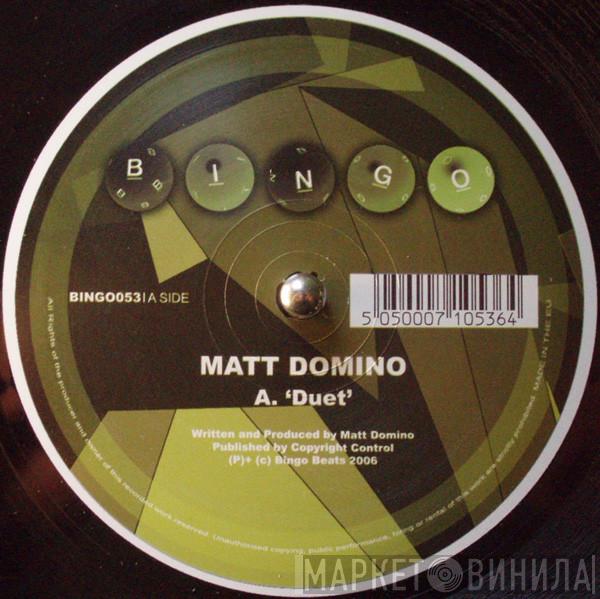 Matt Domino - Duet / Sepia