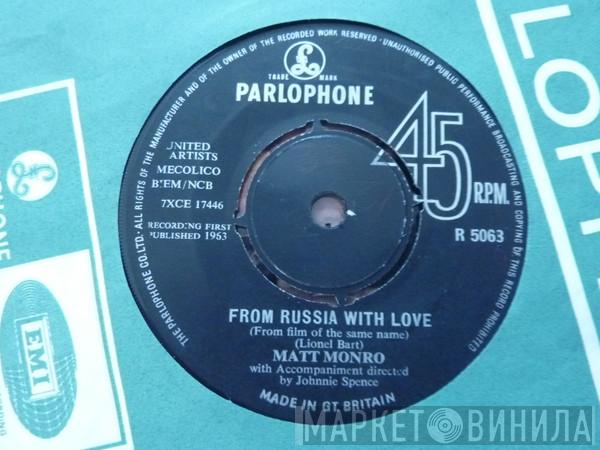 Matt Monro - From Russia With Love