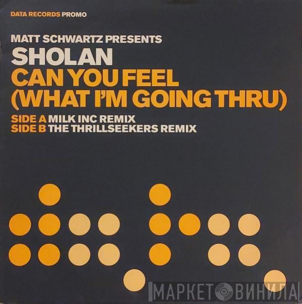 Matt Schwartz, Sholan - Can You Feel (What I'm Going Thru)
