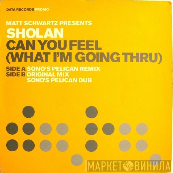Matt Schwartz, Sholan - Can You Feel (What I'm Going Thru)