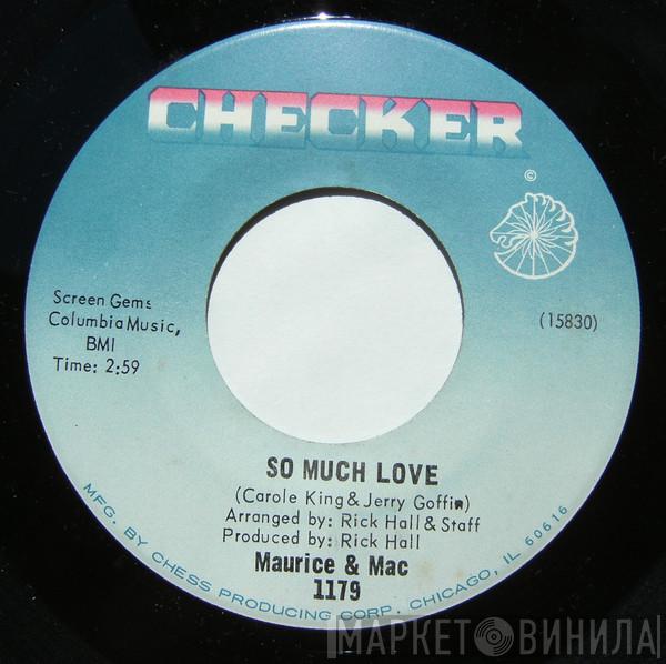 Maurice & Mac - So Much Love
