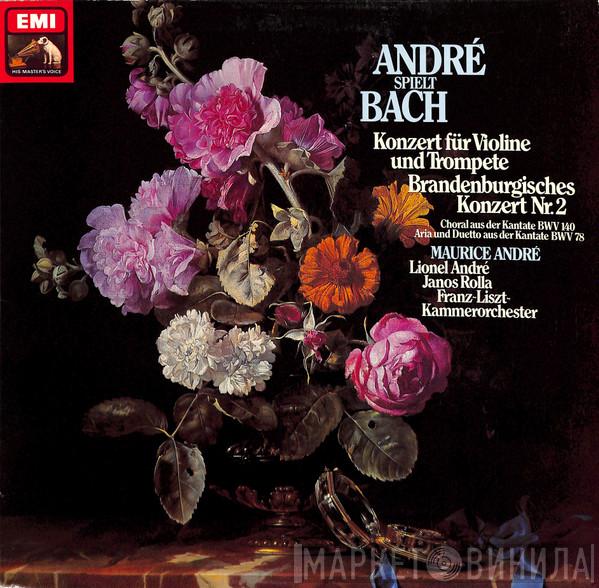  Maurice André  - André Spielt Bach Konzert Für Violine Und Trompete Brandenburgisches Konzert Nr. 2