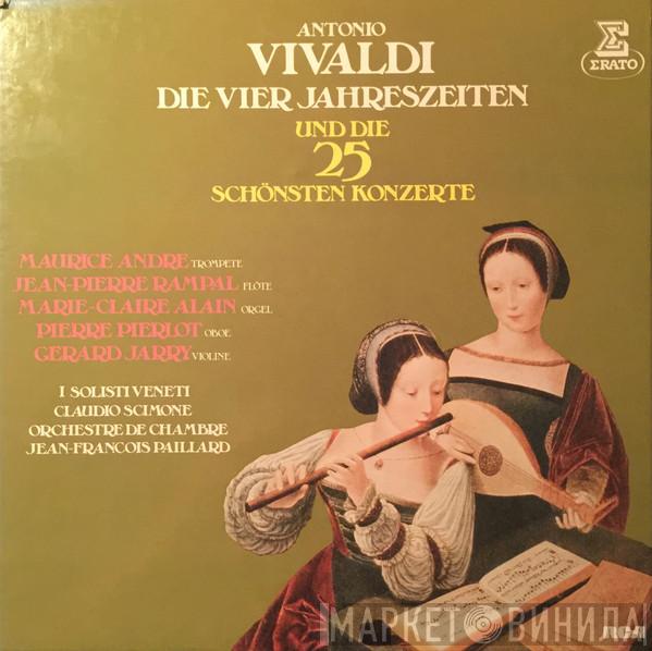 , Maurice André , Jean-Pierre Rampal , Marie-Claire Alain , Gérard Jarry  Antonio Vivaldi  - Die vier Jahreszeiten und die 25 schönsten Konzerte