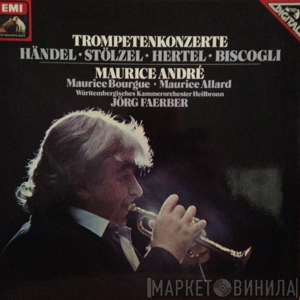 , Maurice André , Maurice Bourgue , Maurice Allard , Jörg Faerber  Württembergisches Kammerorchester  - Trompetenkonzerte