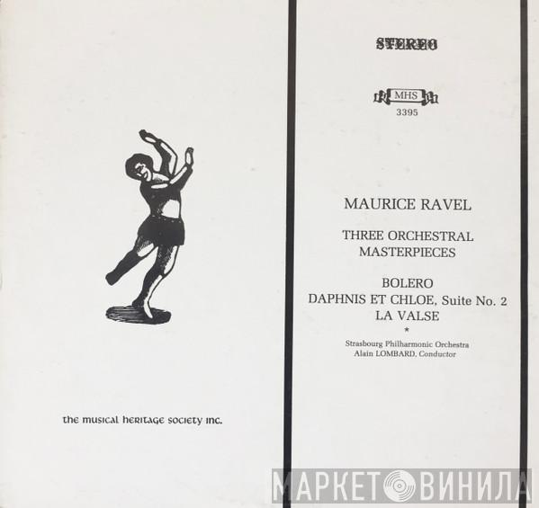 , Maurice Ravel , Alain Lombard , Orchestre Philharmonique De Strasbourg  Philippe Jolivet  - Bolero