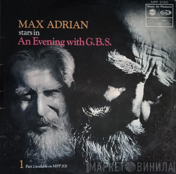 Max Adrian - An Evening With G.B.S.