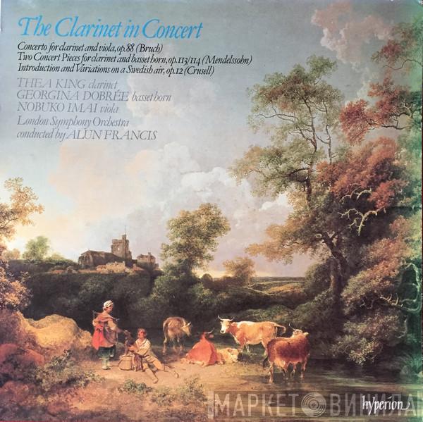 Max Bruch, Felix Mendelssohn-Bartholdy, Bernhard Henrik Crusell, Thea King, Georgina Dobrée, Nobuko Imai, The London Symphony Orchestra, Alun Francis - The Clarinet In Concert (Concerto For Clarinet And Viola,Op.88 / Two Concert Pieces For Clarinet And Basset Horn,Op.113/114 / Introduction And Variations On A Swedish Air,Op.12)