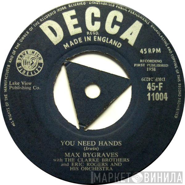  Max Bygraves  - You Need Hands / Tulips From Amsterdam