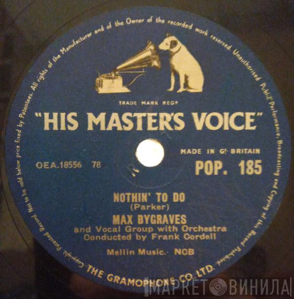 Max Bygraves - Nothin' To Do / Lift Boy