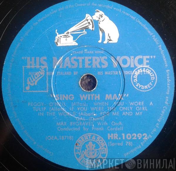  Max Bygraves  - Sing With Max