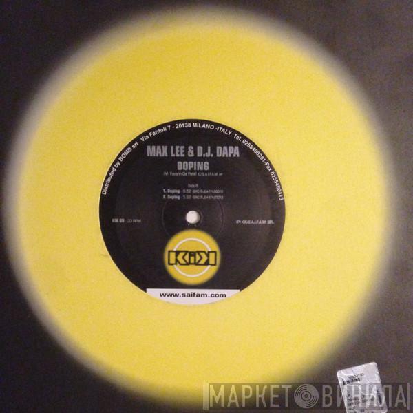 Max Lee, DJ Dapa - Tunnel Of Africa / Doping