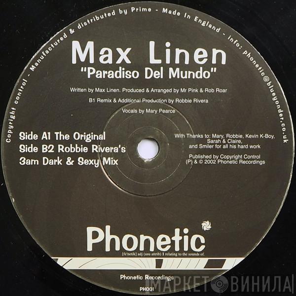 Max Linen - Paradiso Del Mundo