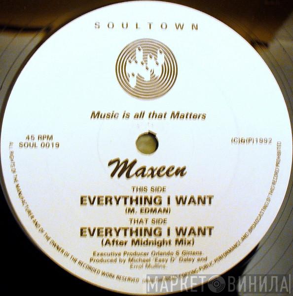  Maxeen  - Everything I Want