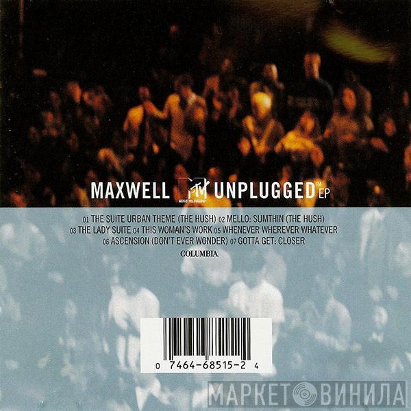  Maxwell  - MTV Unplugged EP