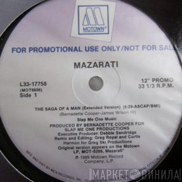Mazarati - The Saga Of A Man