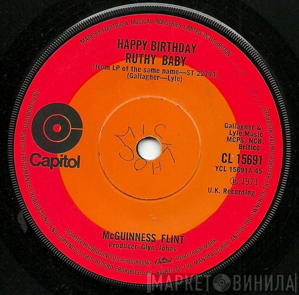 McGuinness Flint - Happy Birthday Ruthy Baby