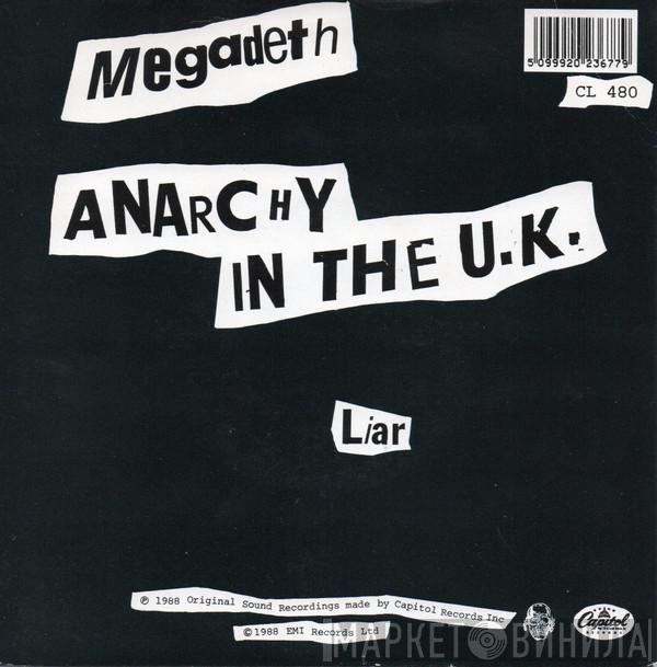  Megadeth  - Anarchy In The U.K.