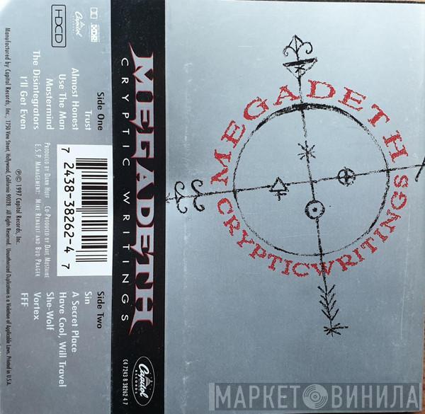  Megadeth  - Cryptic Writings