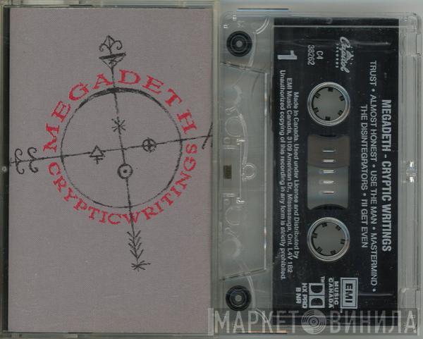  Megadeth  - Cryptic Writings