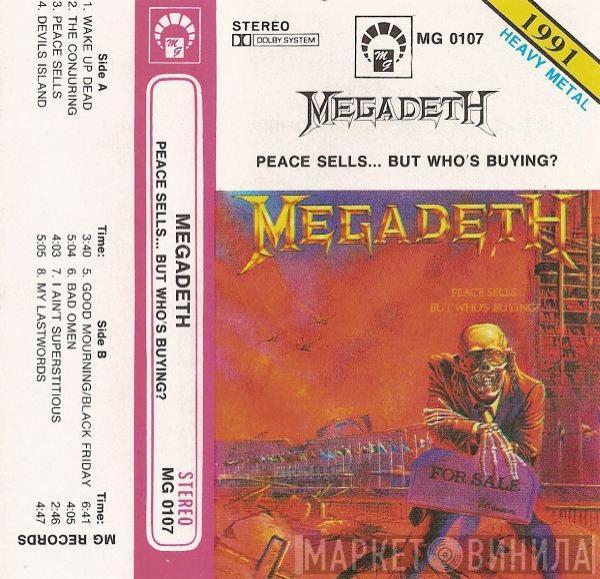  Megadeth  - Peace Sells... But Who's Buying?