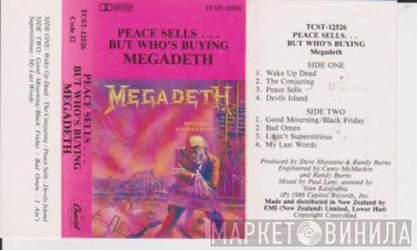  Megadeth  - Peace Sells... But Who's Buying?