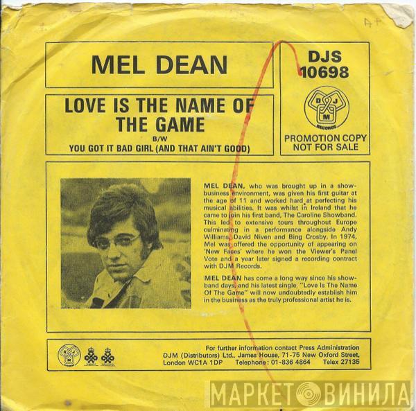 Mel Dean - Love Is The Name Of The Game