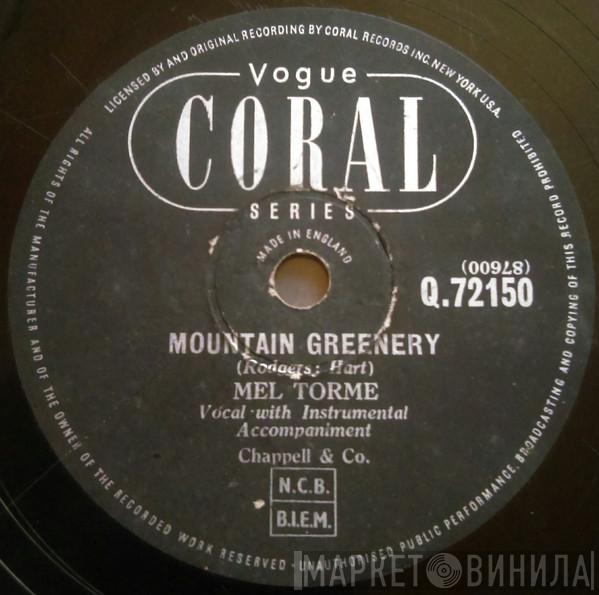 Mel Tormé  - Mountain Greenery / Jeepers Creepers