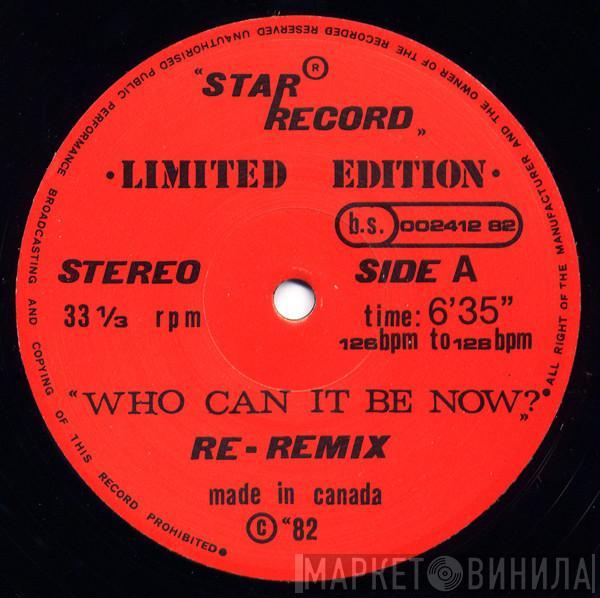  Men At Work  - Who Can It Be Now?