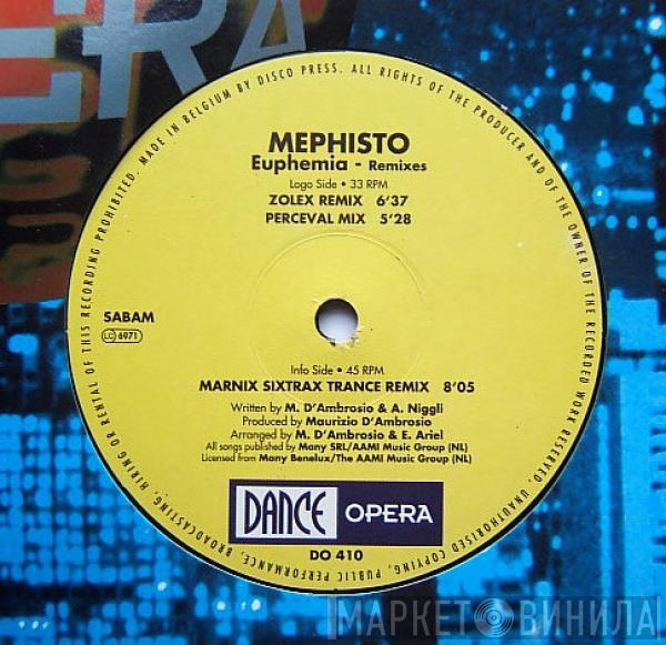  Mephisto  - Euphemia - Remixes