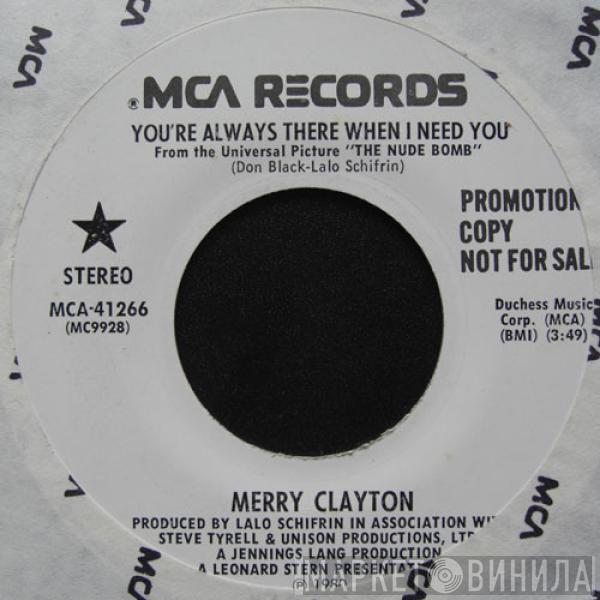 Merry Clayton - You're Always There When I Need You