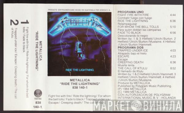  Metallica  - Ride The Lightning