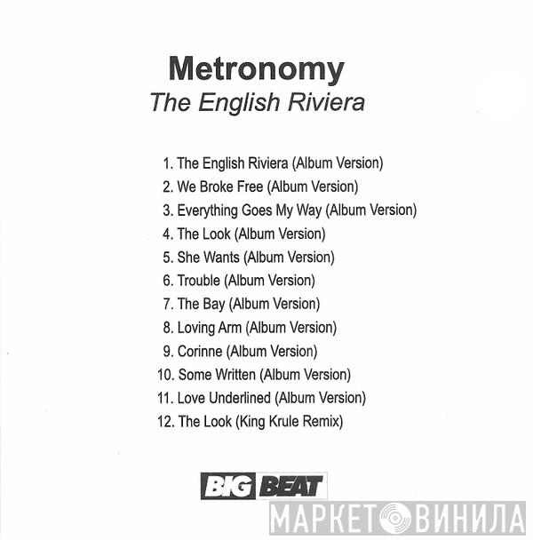  Metronomy  - The English Riviera