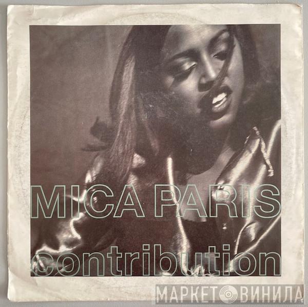 Mica Paris - Contribution