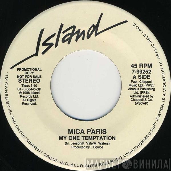 Mica Paris - My One Temptation