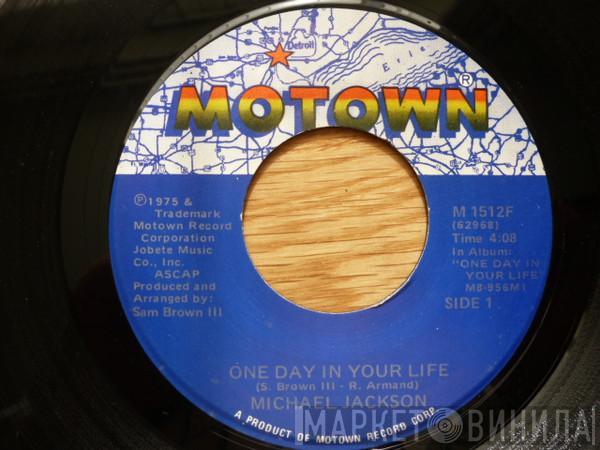  Michael Jackson  - One Day In Your Life / Take Me Back