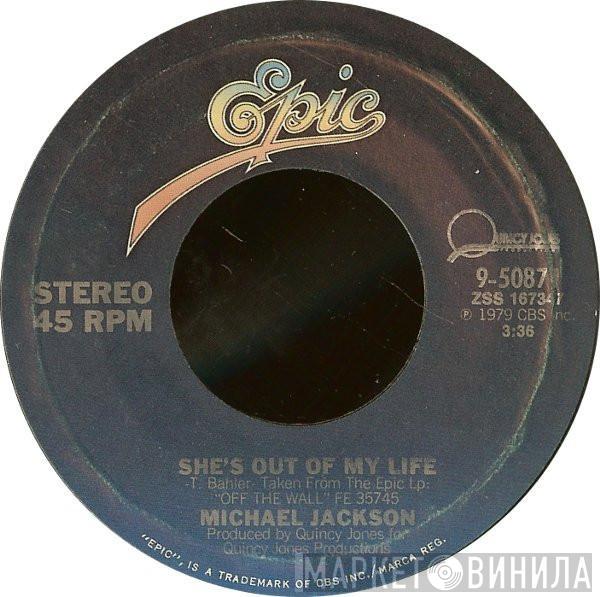 Michael Jackson  - She's Out Of My Life / Get On The Floor