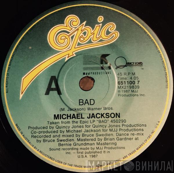 Michael Jackson  - Bad