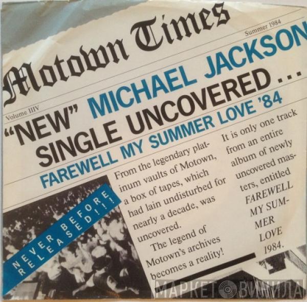  Michael Jackson  - Farewell My Summer Love