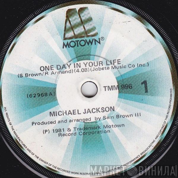  Michael Jackson  - One Day In Your Life