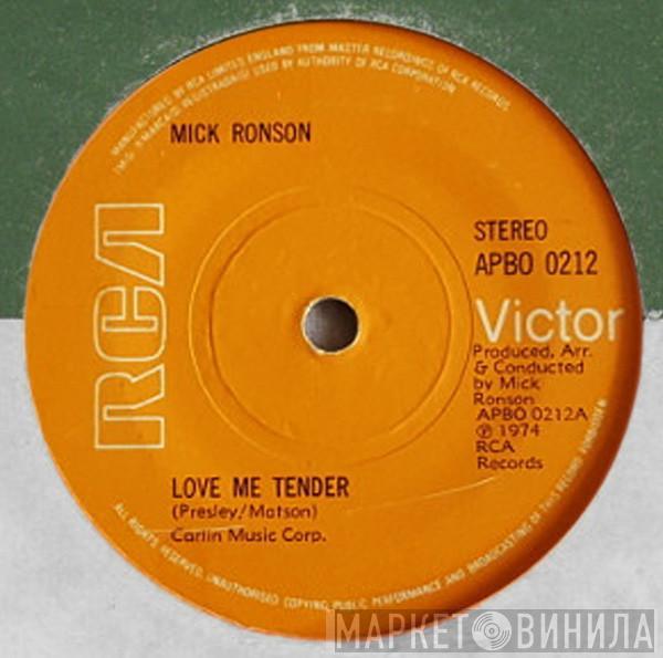 Mick Ronson - Love Me Tender