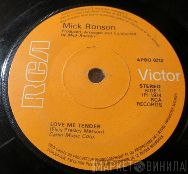 Mick Ronson - Love Me Tender
