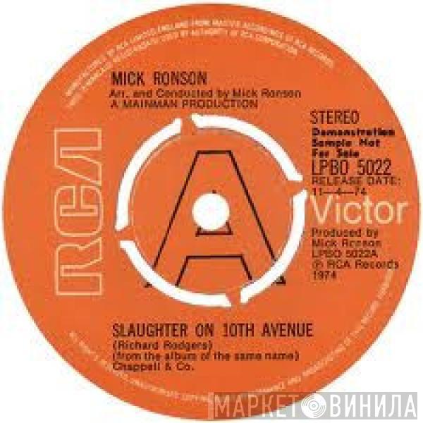  Mick Ronson  - Slaughter On Tenth Avenue