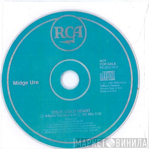  Midge Ure  - Cold, Cold Heart