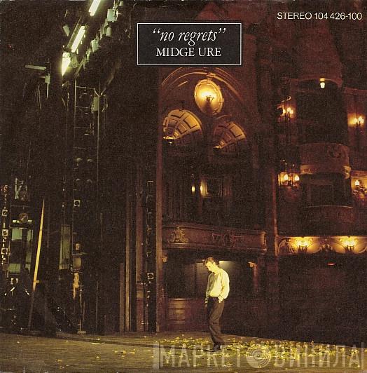  Midge Ure  - No Regrets