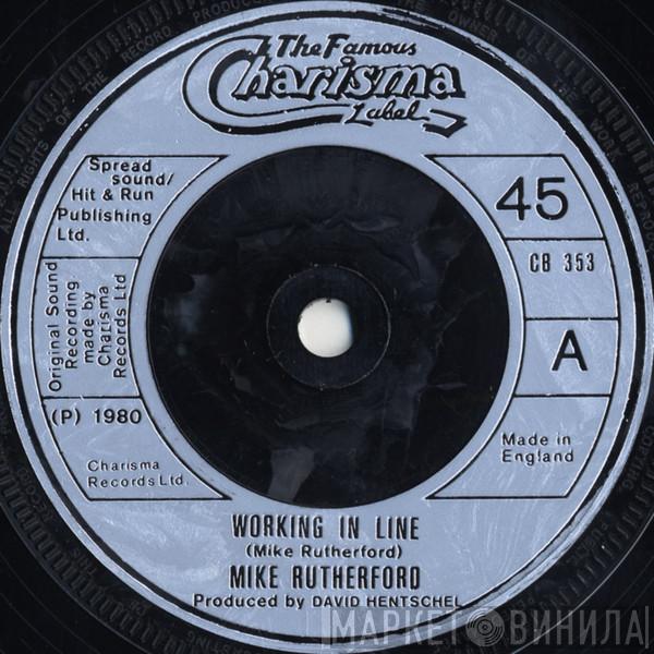 Mike Rutherford - Working In Line