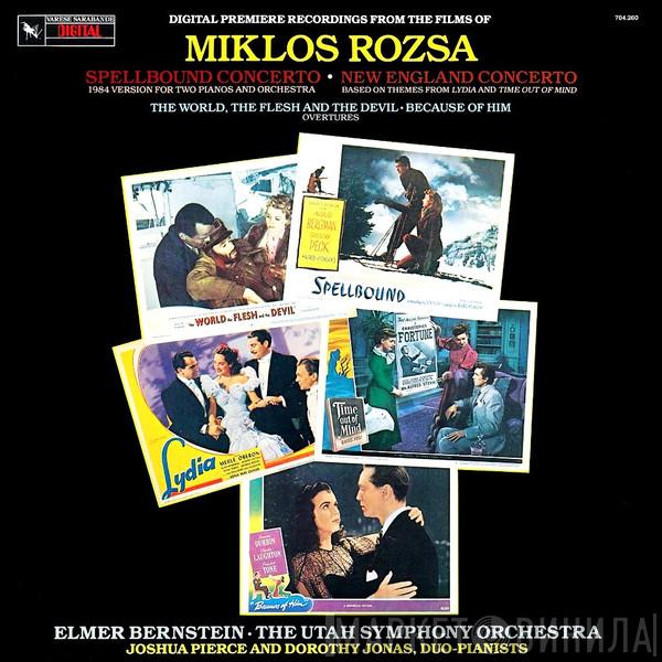 Miklós Rózsa, Elmer Bernstein, Joshua Pierce, Dorothy Jonas - The Music Of Miklos Rozsa (Film Scores Compilation) Spellbound Concerto / New England Concerto / The World, The Flesh And The Devil / Because Of Him