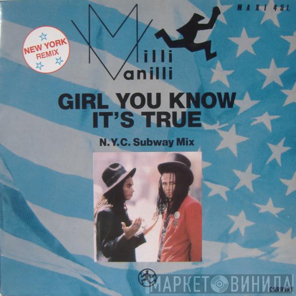  Milli Vanilli  - Girl You Know It's True (N.Y.C. Subway Mix)