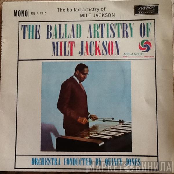 Milt Jackson, Quincy Jones - The Ballad Artistry Of Milt Jackson